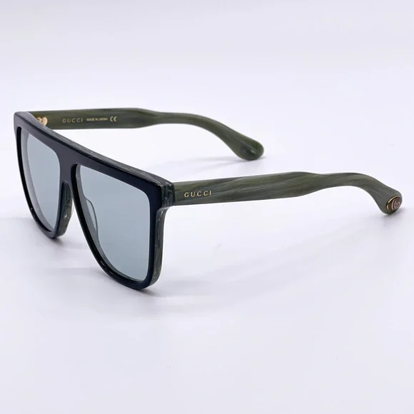 NEW GUCCI GG0582S 004 UNISEX SHIELD SUNGLASSES GUCCI GG0582S - Picture 5 of 14